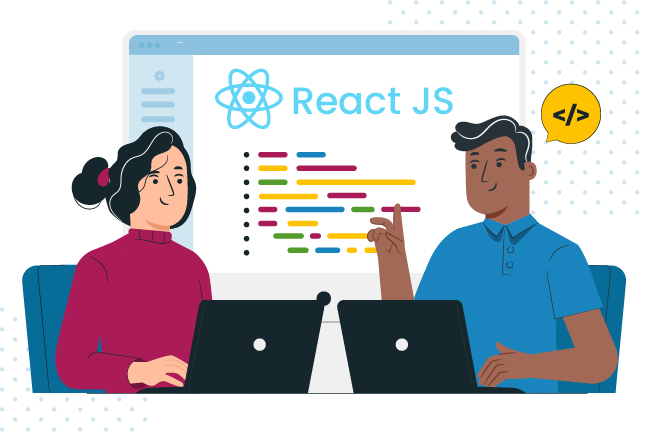 Hire react js developer Image