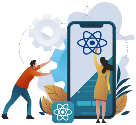 Hire react native developer Image