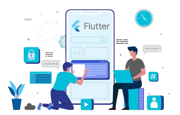 Hire flutter developer Image